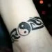 yin yang on ankle