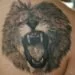 lion shoulder tattoos man
