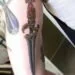 shoulder knife celtic tattoo